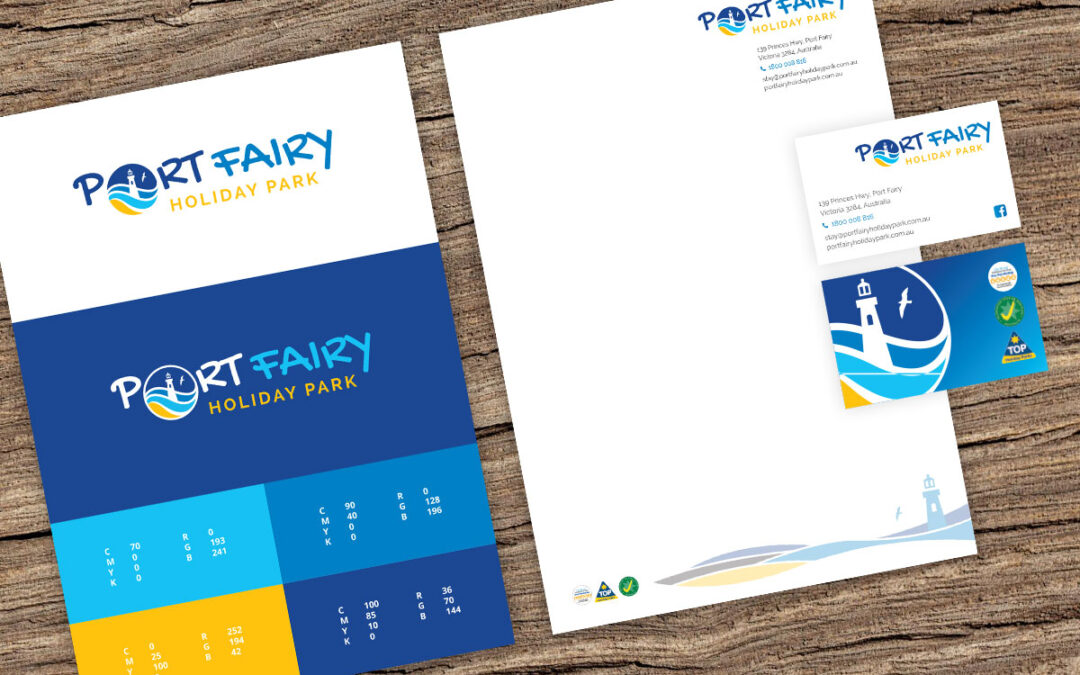 Port Fairy Holiday Park – Branding